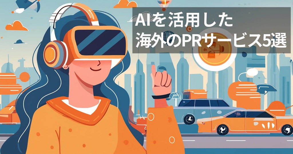 AIを活用した海外のPRサービス5選