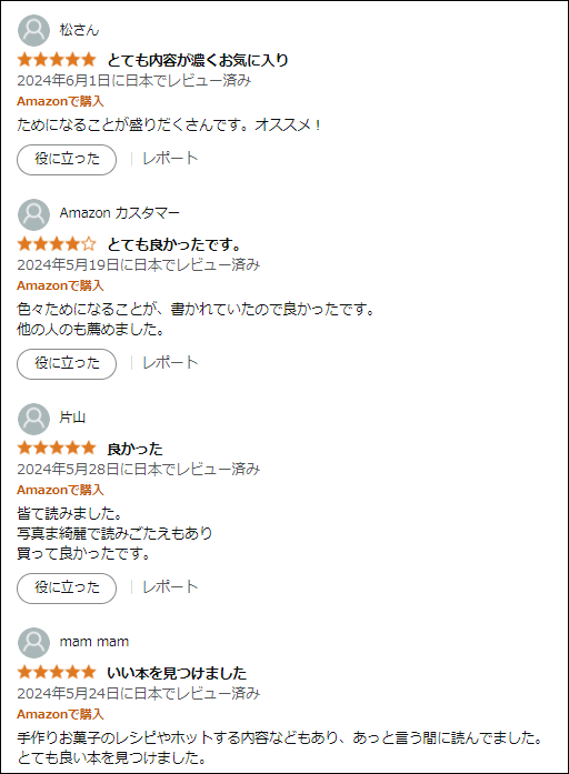 Amazon「pumpkin」5月号レビュー一覧:星5が多数、口コミ184件の高評価