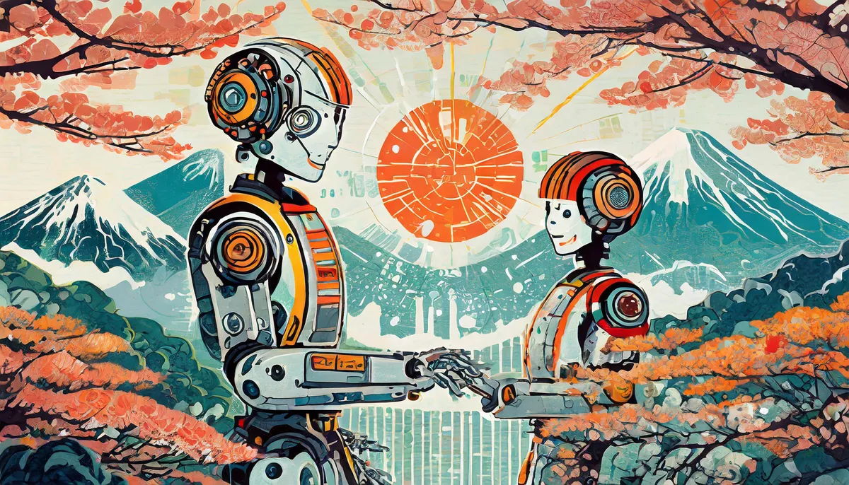 AI時代のデータ活用とAI支援による広報PR戦略イラスト