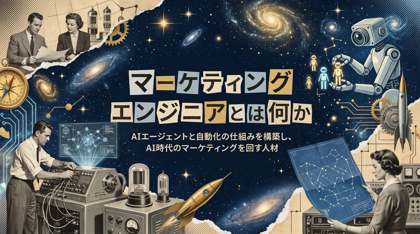 マーケティングエンジニアとは何か:AIエージェントと自動化の仕組みを構築し、AI時代のマーケティングを回す人材